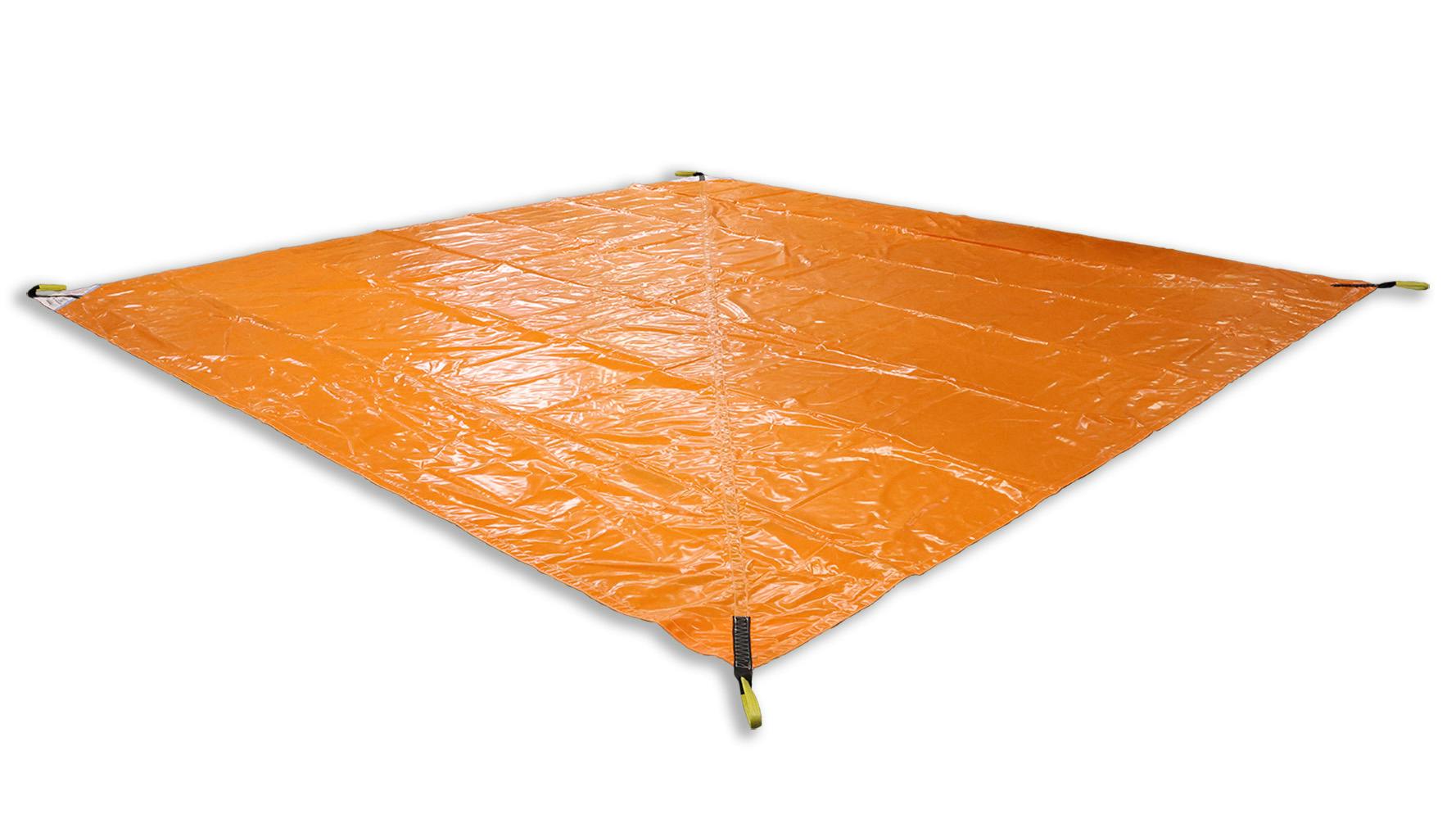 snow removal tarp construction jobsite protection full top side
